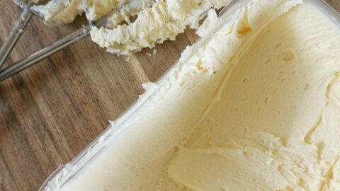 Thick Vegan Frosting - Cute as Chickpeas